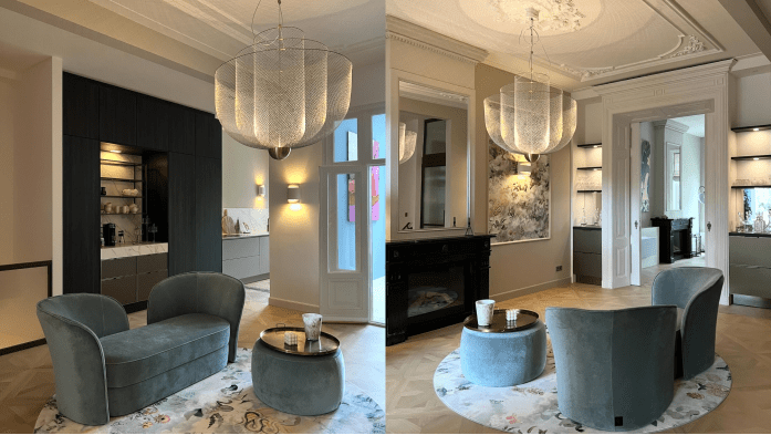 Amstel River House - Lounge & Kitchen Design